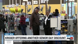 Kroger offering another Senior Day discount