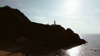 ドローン空撮 kakuda beach 角田浜 新潟の景勝地