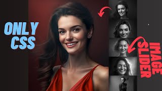 Pure CSS Image Slider Using Only HTML and CSS || NO JavaScript #html #css #imageslider