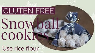 How to make Snowball Cookies☆ Boules de Neige