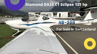 Diamond DA20 C1 Eclipse 125 hp For Sale in Switzerland