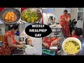 Cooking & Prepping - Friday Routine Of Working Homemaker