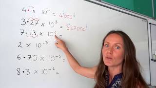 The Maths Prof: Standard Form (part 2)