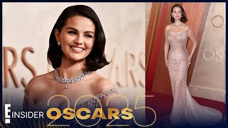 Selena Gomez's Stuns in a Custom Ralph Lauren Beaded Gown at the 2025 Oscars | E! Insider