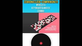 Zebronics ZEB-Companion 111 | Wireless Keyboard \u0026 Mouse Combo