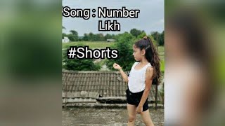 #shorts Number Likh | Tony Kakkar | Dance Cover | Dance with Honey Sharma |