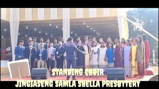 Standing Choir Jingiaseng samla Shella Presbytery