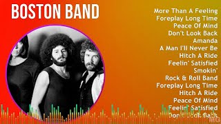 Boston Band 2024 MIX Favorite Songs - More Than A Feeling, Foreplay Long Time, Peace Of Mind, Do...