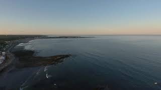 4K York Harbor, Maine Sunset:   Lobster Cove - Long Sands -  Nubble Light - Boon Island