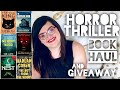 Another Horror & Thriller Book Haul & GIVEAWAY!