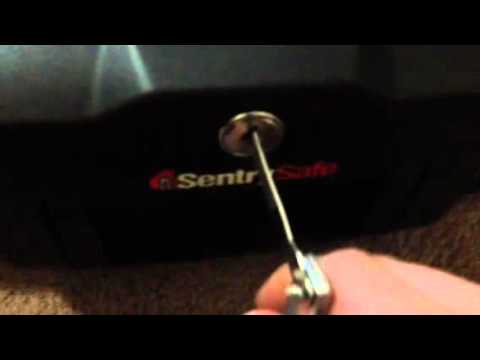 How to unlock a sentry safe without any keys How to unlock a sentry safe without any keys