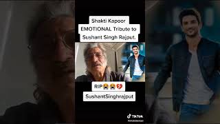 Shakti Kapoor talk about Sushant Singh Rajput #bollywood #sushantsinghrajput #shorts #rip