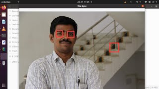 20. Eyes Detection in an Image with OpenCV