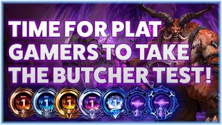 Butcher Lamb - TIME FOR PLAT GAMERS TO TAKE THE BUTCHER TEST! - B2GM Season 4 2024