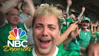 Cristian Castro 'enloquece' con victoria de México | Deporte Rosa | NBC Deportes