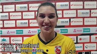 Volley A1F. Cuneo-Novara 3-1. Il commento di Sara Panetoni