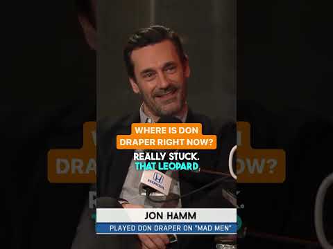 What does Jon Hamm think of Don Draper?