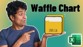 Impress your boss with Waffle Charts in Excel - Easy Recipe