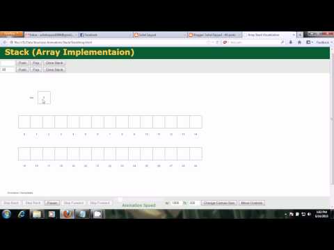 Stack - Array Implementation