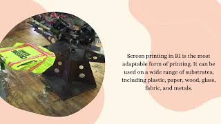 Screen Printing Providence RI - Innovative Printing Solutions