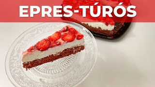 Epres-túrós sütemény videó recept