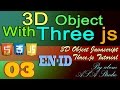 3D Object With Three Js, 3, Understanding about Position and Rotation Camera, Javascript Tutorial