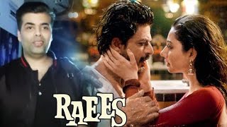 Karan Johar WATCHES Shahrukh's RAEES At PVR Cinema
