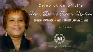 Honoring Life's Memories of Mrs. Denise Reeves Wilson