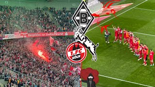 KÖLN ULTRAS UBERNEHMEN BORUSSIA PARK IM RHEIN DERBYSIEGER l Gladbach - FC Köln (1-3) l Bundesliga