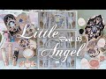 𐙚 ASMR UNBOXING FLOWER KNOWS LITTLE ANGEL REVIEW & SWATCHES 🏹 AESTHETIC ANGELCORE MAKEUP | PART 3