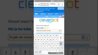 A conversation with Cleverbot #1 (PL)