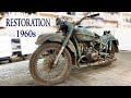 Old Soviet motorcycle full Restoration