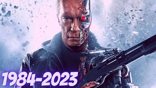 Evolution of Terminator in Movies 1984-2023