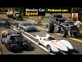 Fictional Cars and Movies Car Speed | Top Speed of Fictional Cars |