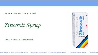 Full information about Zincovit Syrup