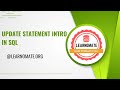 Update Command in SQL | Learnomate Technologies
