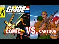 GI Joe Cartoon Vs Comic | What is CANON?