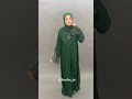 Khadeeja Jubah Abaya dengan warna garang #abayadubai