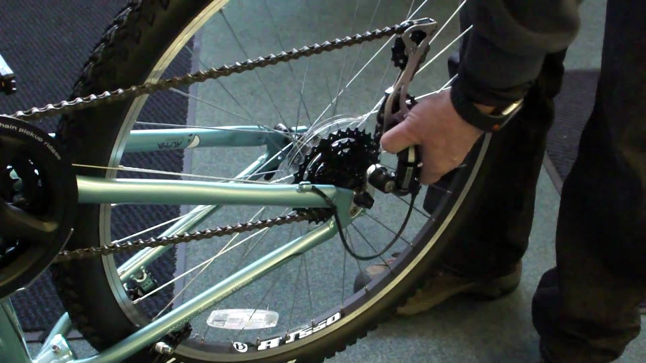 Coping With A Puncture 1 Removing The Rear Wheel Youtube