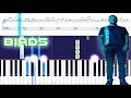 Imagine Dragons - Birds Piano With Sheets (Piano Cover)