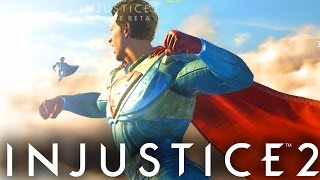 Injustice 2: SUPERMAN'S INSANELY FAST SUPER - Injustice 2 "Superman" Gameplay
