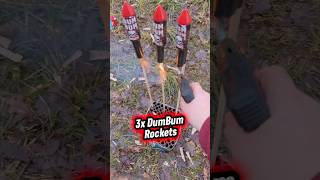 3x DumBum Rockets 💥🚀⚠️