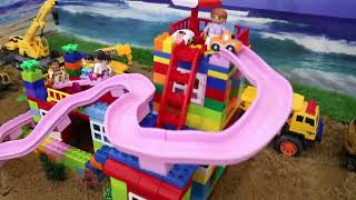 LEGO puzzle blocks build a car slide with blocks #kids #kidsvideo #youtubekids #youtubekidschannel