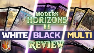 MH2 - White, Black \u0026 Multicolored Review | The Command Zone 401 | Magic: The Gathering EDH