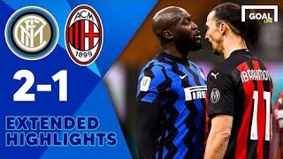 MOTD Inter vs Milan 2-1|| Zlatan Ibrahimovic Red Card|| All goals & Extеndеd Hіghlіghts
