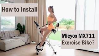 Installation Tutorial | Micyox MX711 Foldable Magnetic Indoor Cycling Bikes