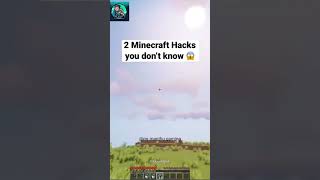 Secret Minecraft Hacks Tips & Tricks in Minecraft Ultimate Guide To Become a Pro #shorts #infinity