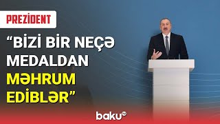 İlham Əliyev : Hakim ədalətsizliyi bizi bir neçə medaldan məhrum edib - BAKU TV