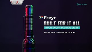 BRAND NEW Olight Freyr RGB Multi-Colour Tactical Flashlight