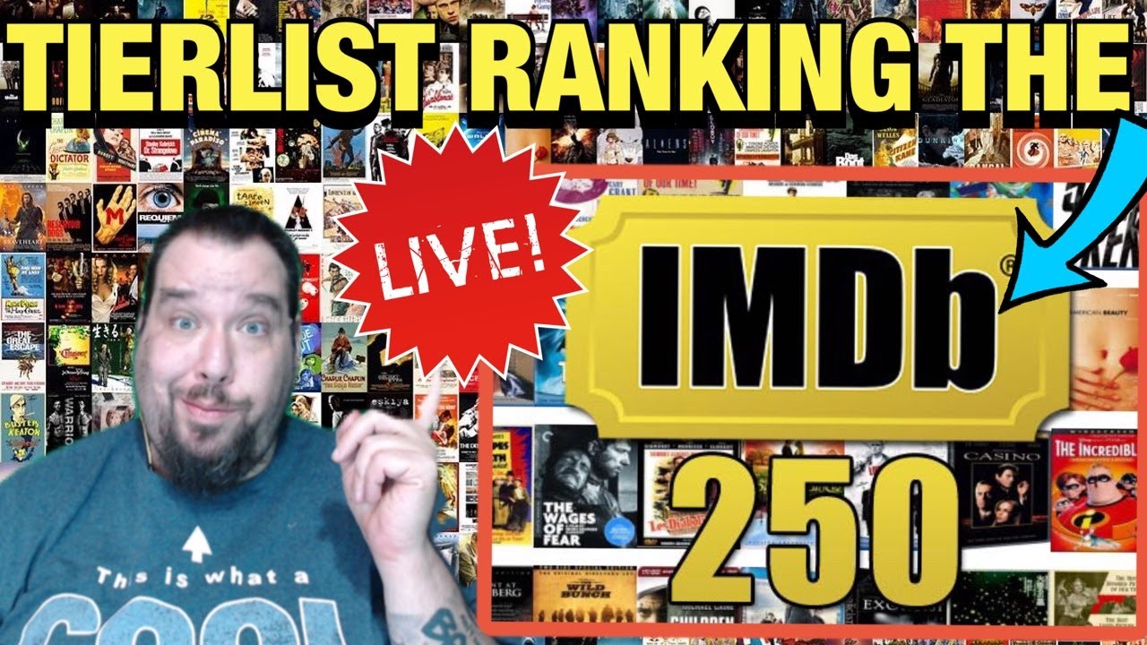 RANKING THE IMDB 250 GREATEST MOVIES TIER LIST - YouTube